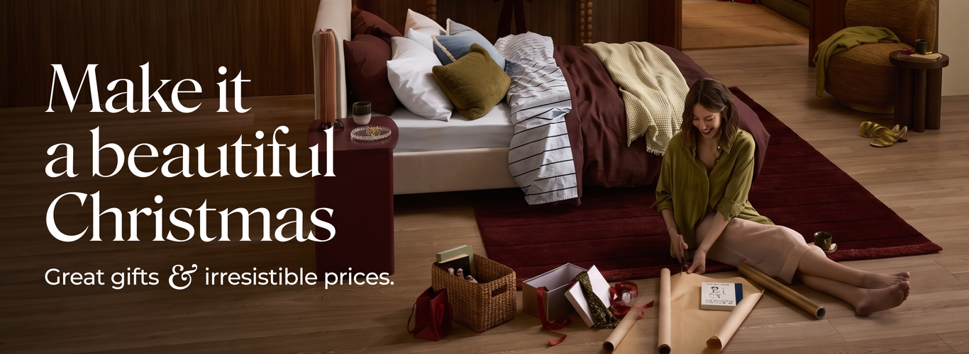 Make it a beautiful Christmas. Great gifts & irresistible prices.