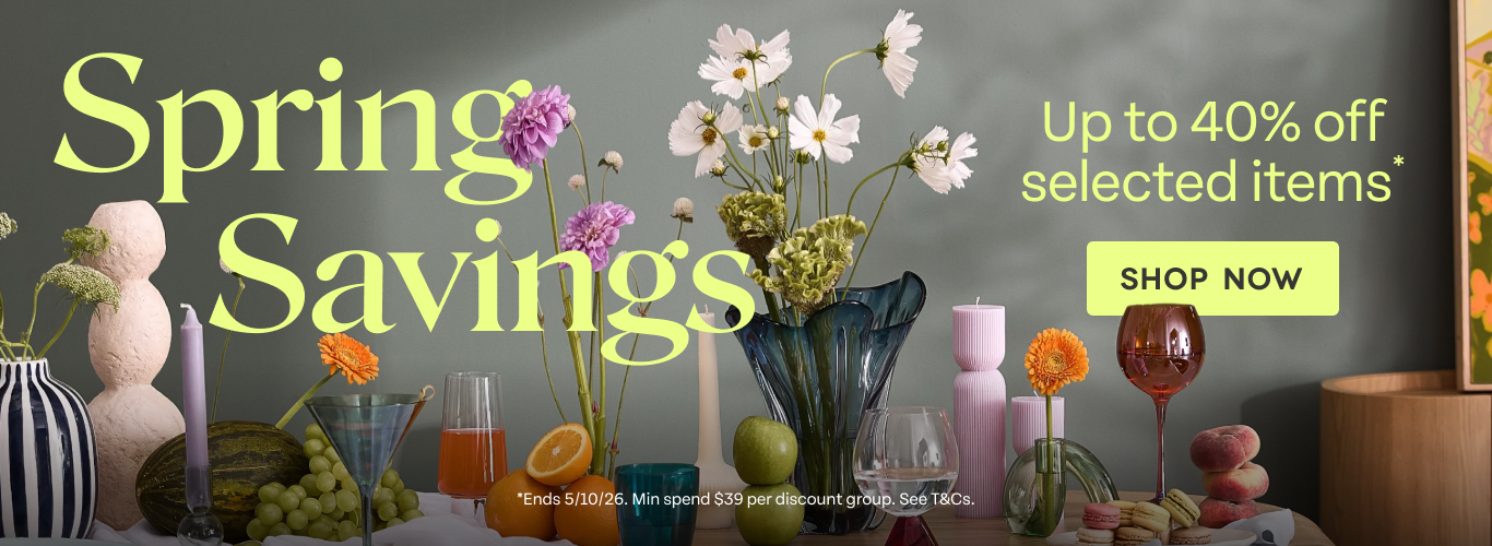 Spring Savings Up to 40% off