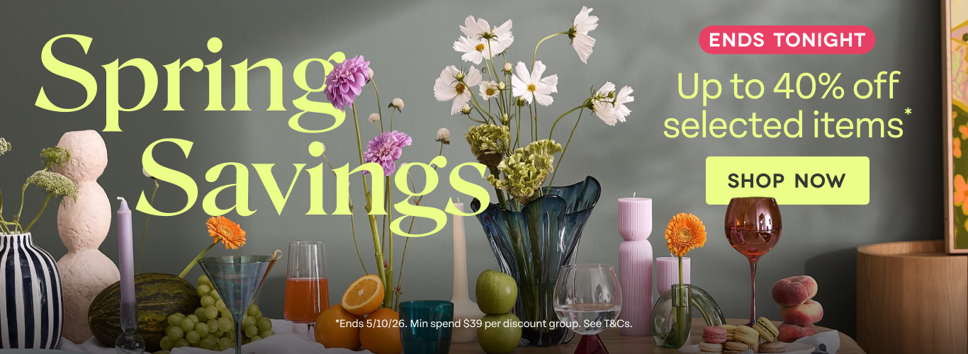 Spring Savings Up to 40% off