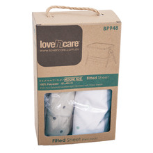 Love N Care 2 Piece Co-Sleeper Fitted Sheet Set