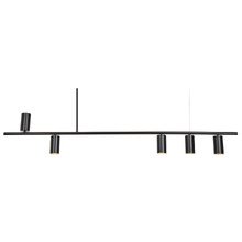 Delco Aluminium 5 Light Pendant