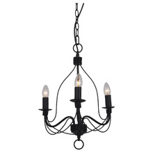 Candice Metal 3-Light Chandelier