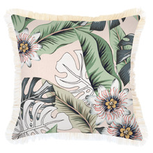Maui Island Fringed Outdoor Cushion