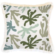 Fringed Seaweed Indoor/Outdoor Cushion