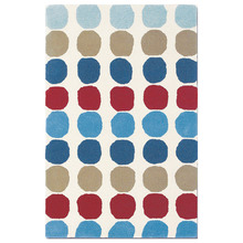 Primary Pure Wool Abacus Hand-Tufted Wool Rug