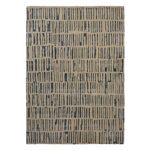 Black Harlequin Skintilla Abstract Hand-Tufted Rug