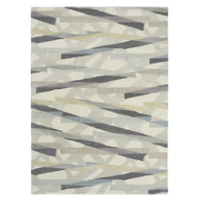 Oyster Diffinity Hand-Tufted Pure New Wool Rug