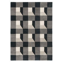 Slate Blocks Hand-Tufted Wool Rug