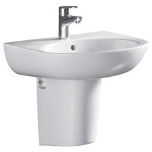 Stella Care Wall Mounted Basin with Integral Shroud