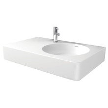 Encanto 700mm Wall Mounted Basin with Overflow