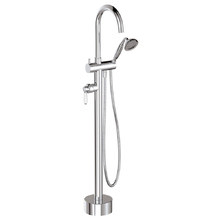 Eleanor Floor Mounted Bath Mixer with Hand-Held Shower