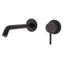 Axle 200mm Bath/Basin Wall Mixer Set