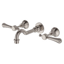 Lillian Lever Bath/Basin Wall Tap Set