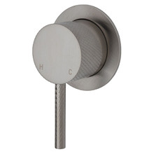 Axle Shower/Bath Wall Mixer Round Plate
