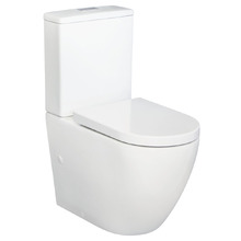 Alix Rimless S-Trap Back to Wall Toilet Suite With Geberit Cistern