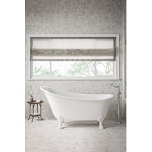 Elizabeth  Acrylic Freestanding Clawfoot Bath