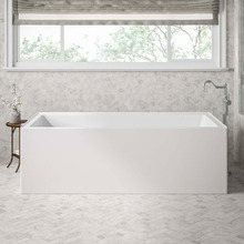 Sentor 1650mm Left Hand Acrylic Bath Tub
