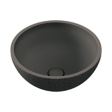 Alba 362mm Round Concrete Above Counter Basin