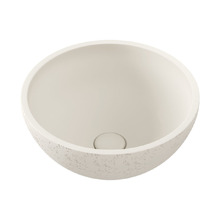 Alba 362mm Round Concrete Above Counter Basin