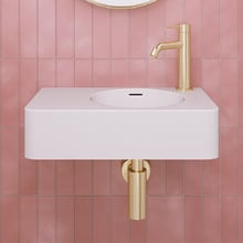 Encanto 470mm Matte White Wall Mounted Basin