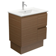 Dolce 750mm Walnut Freestanding Single Vanity