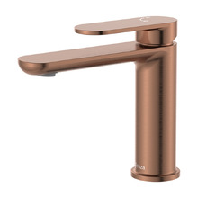 Empire Slim Brushed Copper Basin Mixer
