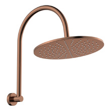 Empire Slim Curved Shower Arm & Head