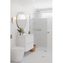 Vanessa Hampton 750mm White Wall Hung Vanity Unit