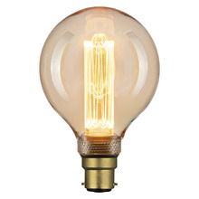 Gwen B22 Round 4W Vintage Style LED Bulb