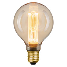 Gwen E27 Round 4W Vintage-Style LED Bulb