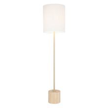 155cm Dolcezza Rubberwood Floor Lamp