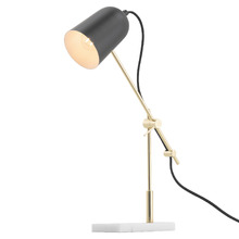 38.5cm Allegria Marble Base Desk Lamp