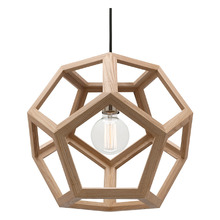 Darien Natural Ash Wood Pendant Light