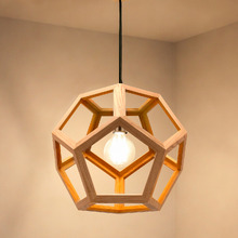 Darien Natural Ash Wood Pendant Light