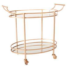 Charlize Oval Bar Cart