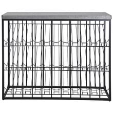 Grey Pavel Iron Wine Rack