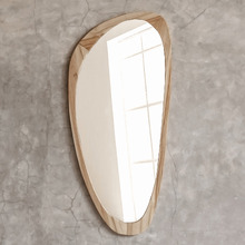 Venera Teak Wood Wall Mirror