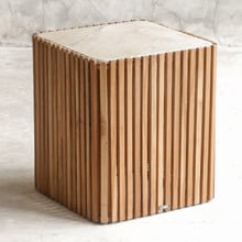Morgan Teak Wood Side Table