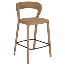 66cm Blake PU Leather Bar Stool