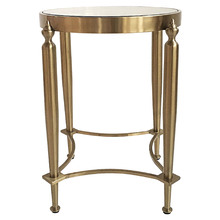 Considine Glass-Top Side Table