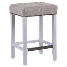 66.5cm Vita Linen Kitchen Stool