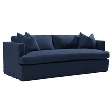 Cayman 3 Seater Linen-Blend Slipcover Sofa