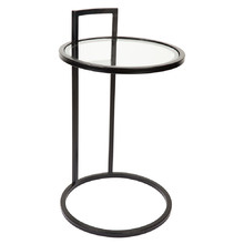 Melissa Metal & Glass Side Table