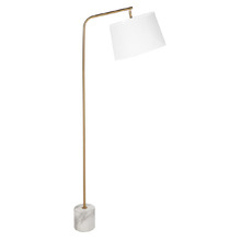 Byrne Iron & Marble Floor Lamp