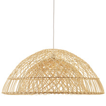 Hekla Iron & Rattan Pendant Light