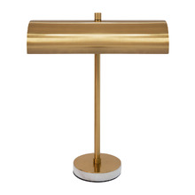 Jarvis Brushed Brass Desk Lamp