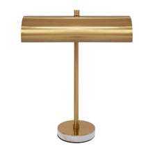 Jarvis Brushed Brass Desk Lamp