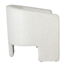 Natural Shana Linen-Blend Tub Chair