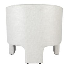 Natural Shana Linen-Blend Tub Chair