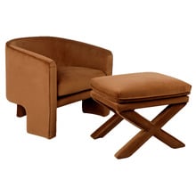 Shana Velvet Tub Chair